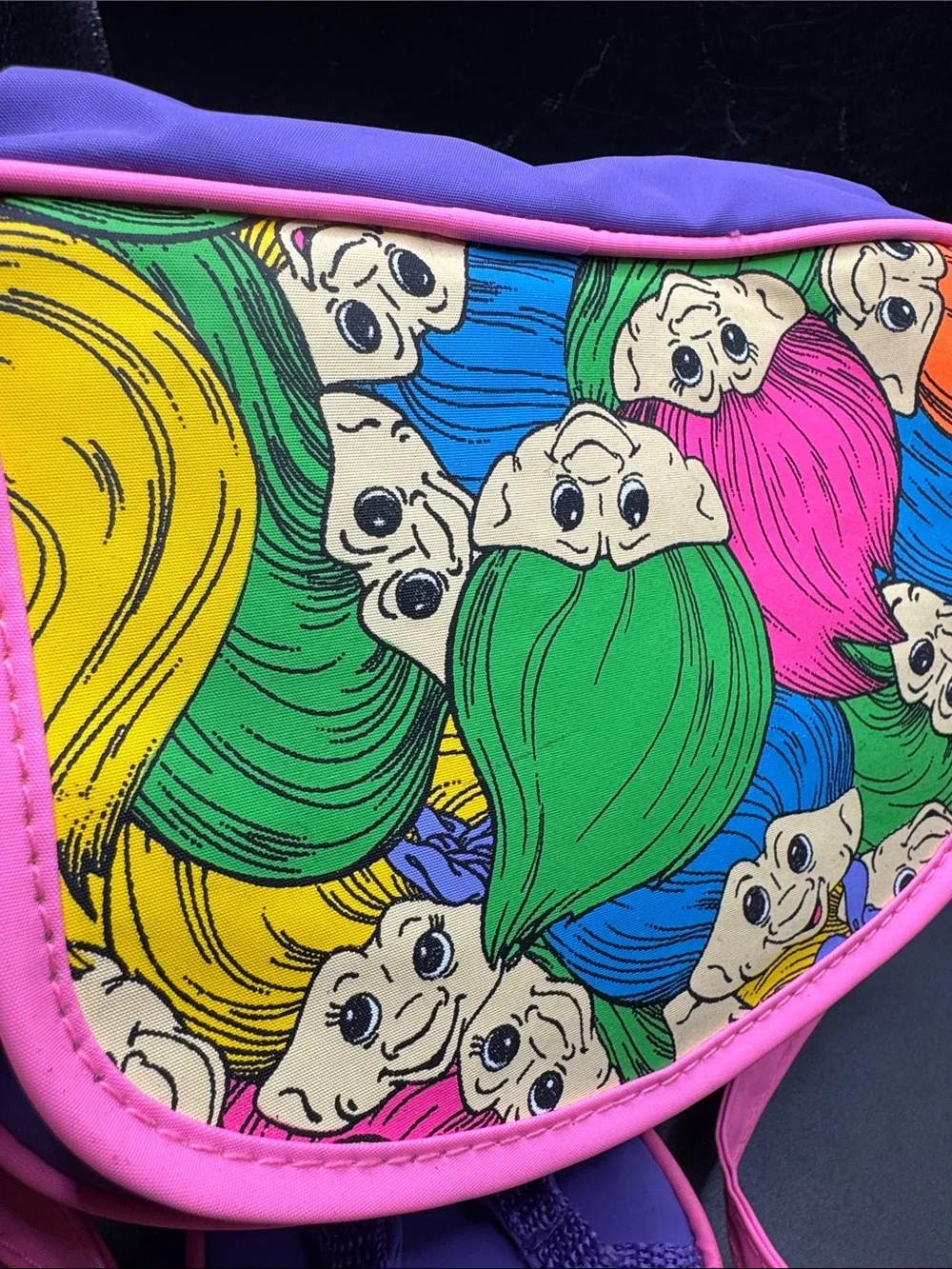 Trolls Print 1992 Kids Crossbody Bag and Mini Backpack
